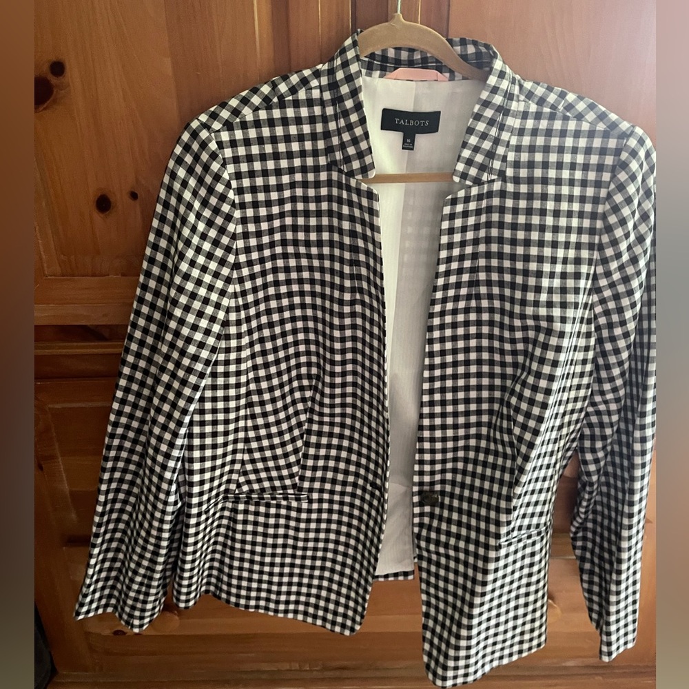 Talbots blazer sz 16 worn 1x